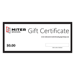 MB GIFT CERTIFICATE