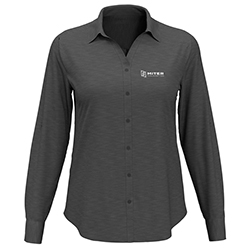 MBF LADIES HEATHERED WOVEN SHIRT