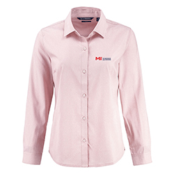 MI LADIES SKYLINE LONG SLEEVE DRESS SHIRT