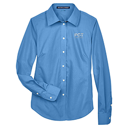 PGT LADIES BROADCLOTH WOVEN DRESS SHIRT