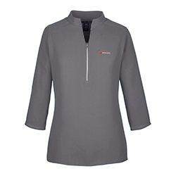 WWS LADIES PERFECT FIT 3/4 SLEEVE CREPE TUNIC